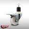 Service Caster 3'' SS Nylon Swivel 1-7/8'' Expand Stem Caster Total Lock Brake SCC-SSEXTTL20S314-NYS-178 - alternate 2